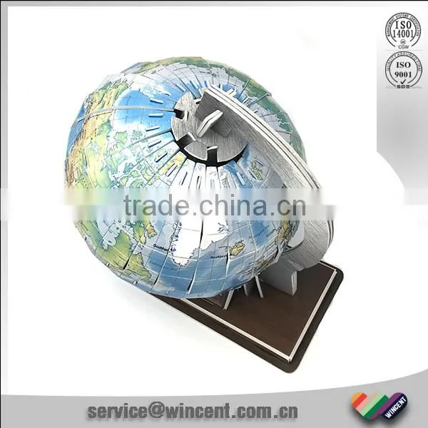 EPS Material Toy 3D Puzzle Rotating Globe photo-4