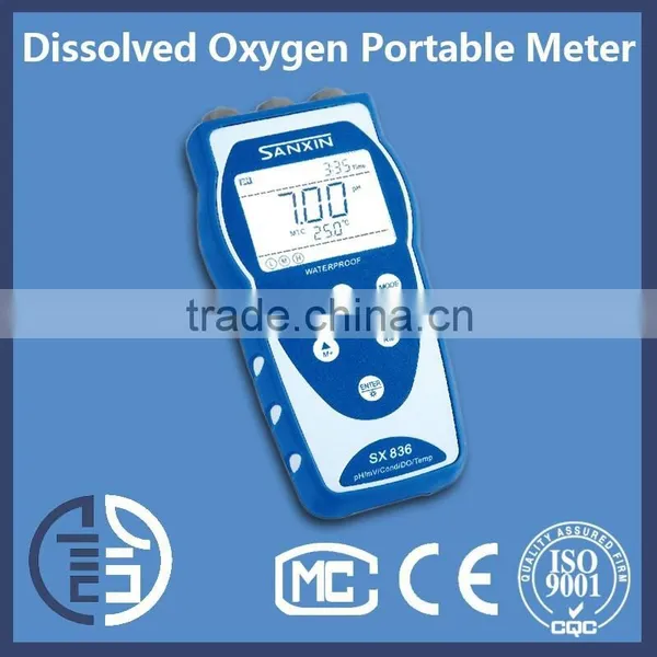SX823 PH/mV/conductivity/TDS/salinity/resistivity Digital ph Meter Price