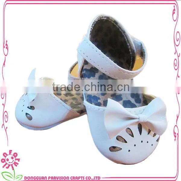 Pleastic Sole Wholesale Doll Shoes 18 Inch American Girl Doll Shoes