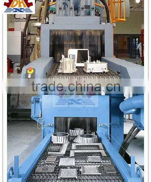 OUTSTANDING QUALITY QAUTOMATIC WIRE MESH H BEAM STEEL PIPE PLATE SHOT BLASTING MACHINE