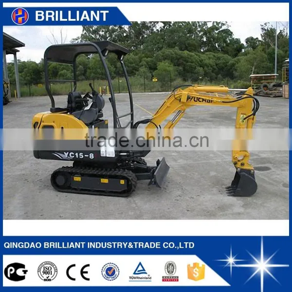 Chinese Cheap Mini 1.5 Ton Excavator For Sale Price (YC15-8) photo-5