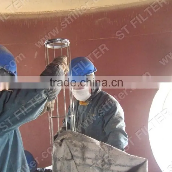 Twill Weave Fiberglass Filter Bag for Titan White,Dia130*3900mm photo-5