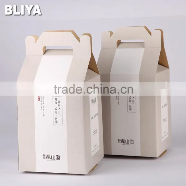 Customized Gift Corrugated Carton Box, Corrugated Box Printed Logo