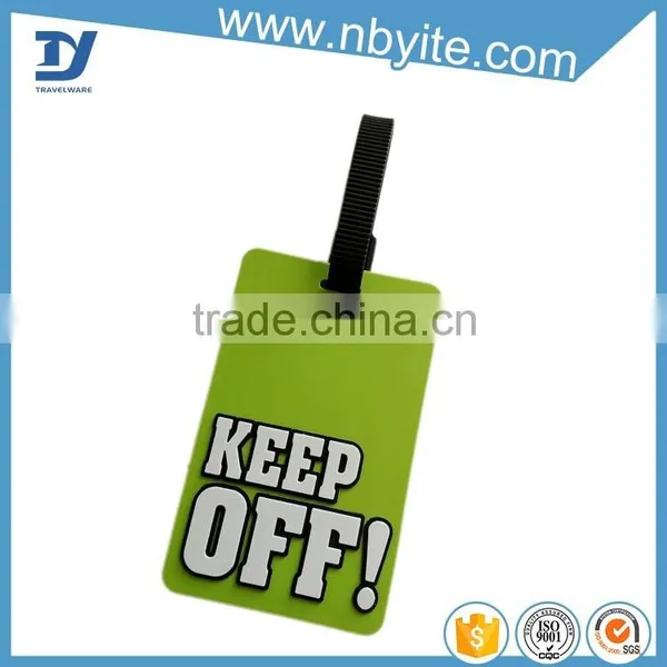 Promotion Set Plastic PVC Rubber Luggage Tag photo-5