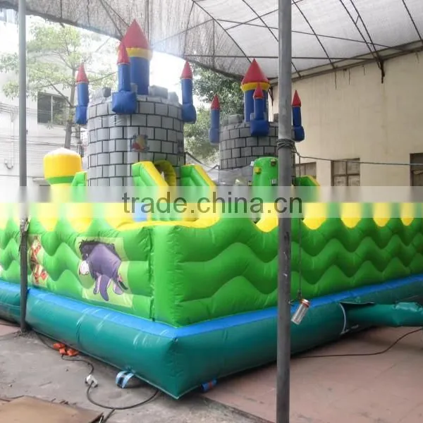 2015 New Design Giant Inflatable Castle. Inflatable Castle With Slide photo-6