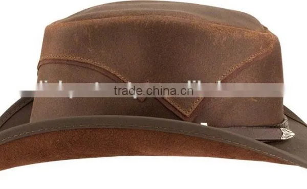 American-hat-makers-double-g-hats-arroyo-chocolate-whipstitch-band-Women Hat ARROYO photo-3