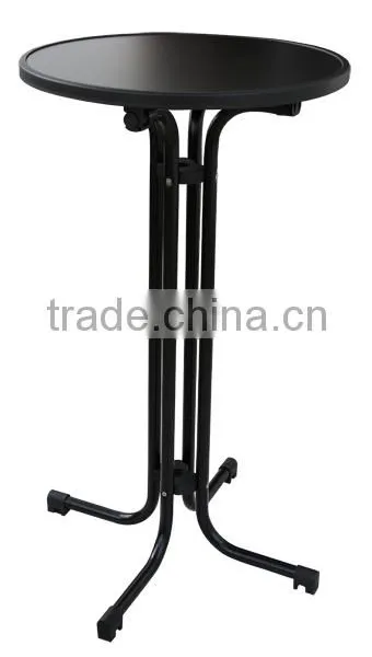 Factory Direct High Quality LED Foldable Cocktail Table Bar Table Bistro Table With Stretch Cover Quality Choice photo-2