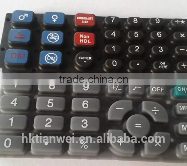 tv remote control key pad