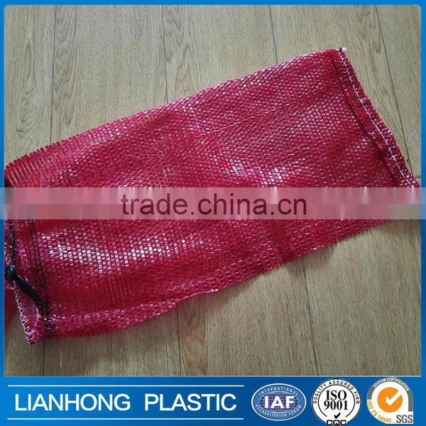 Chinese Durable Tubular Fruit Mesh Bag With Drawstring photo-2