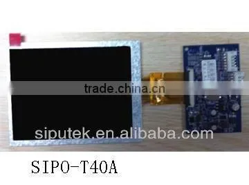 2013 popular 4inch color TFT-LCD display Module with White Edge
