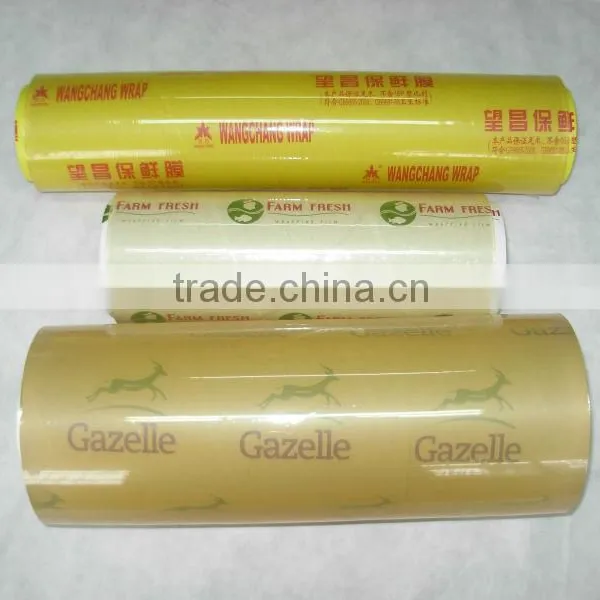 Highly Transparent PVC Cling Film,food Grade Film photo-3