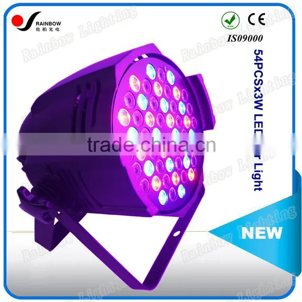DMX 512 54PCSx3W High Brightness Par LED Light With Colorful Lighting photo-4