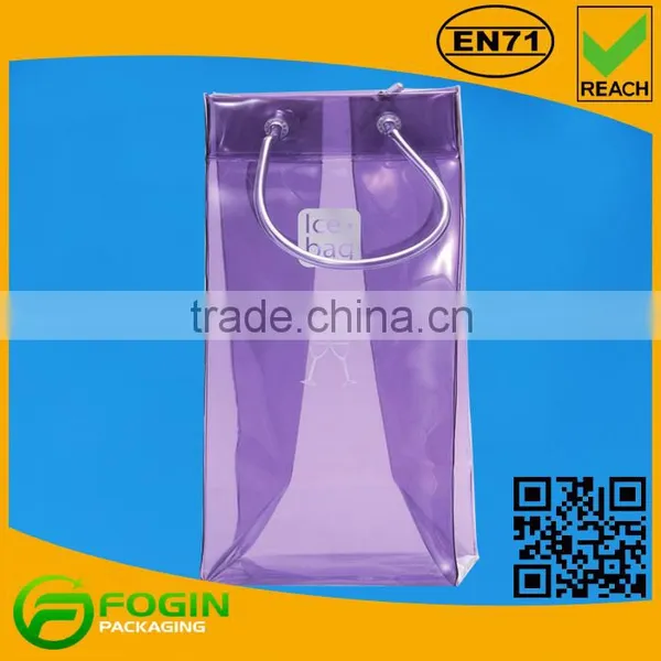 Pvc Ice Cooler Mini Wine Bottle Bag