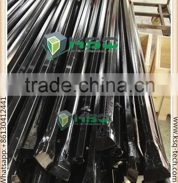 Hex22x108mm Shank Integral Drill Steel With Chisel Bit for Mining photo-3