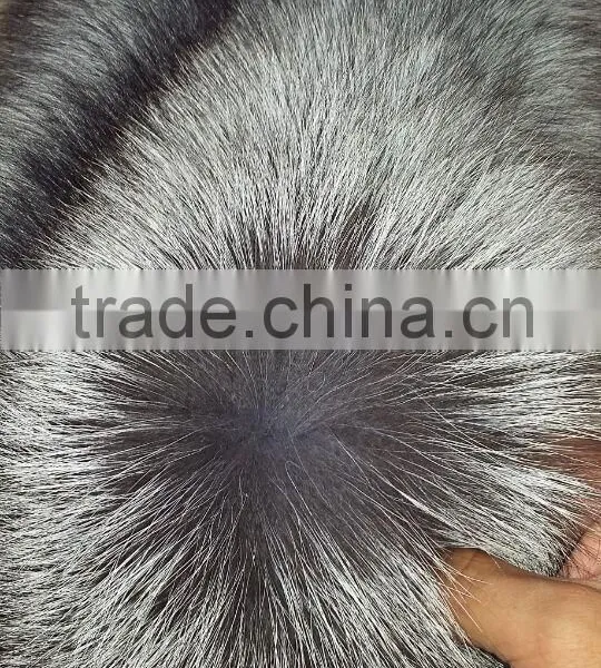 2015 Silver Fox Fur Skin / Real Fox Skin / Natural Fox Fur Skin For Sale photo-4
