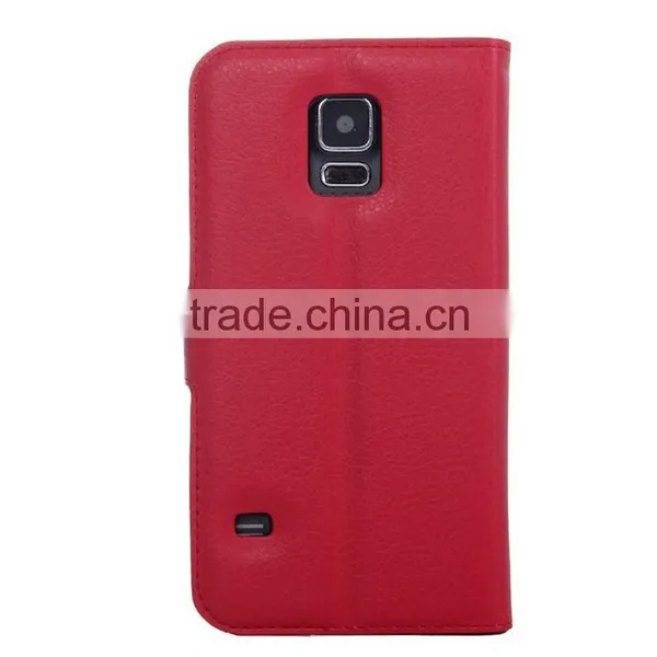 New Arrival Belt Clip Leather Designer Cover Case for Samsung Galaxy s5 photo-6