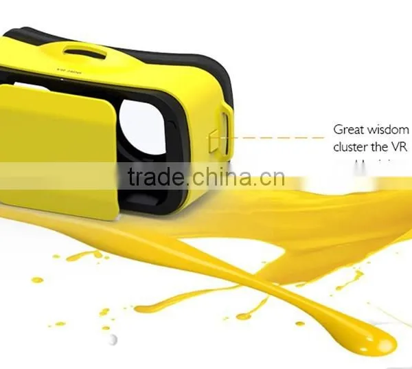 2016 New Product Professional Accept OEM Customized Logo 3d Glasses Portable VR BOX photo-4