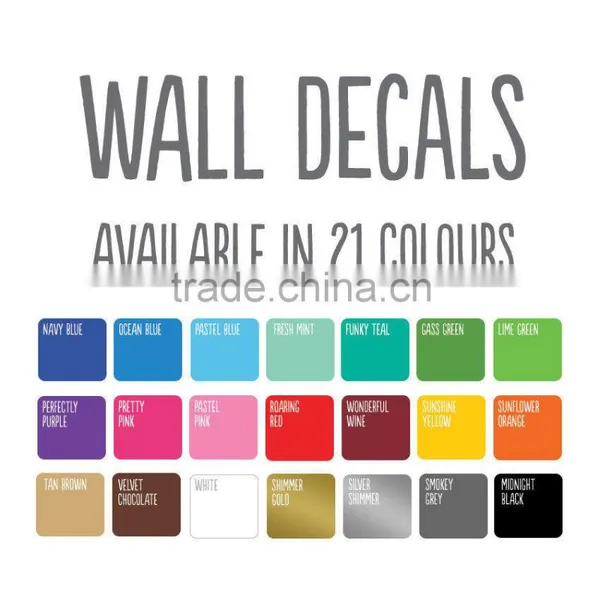 Heart Wall Decals Wall Stickers For Nursery - Lots Of Colours photo-2