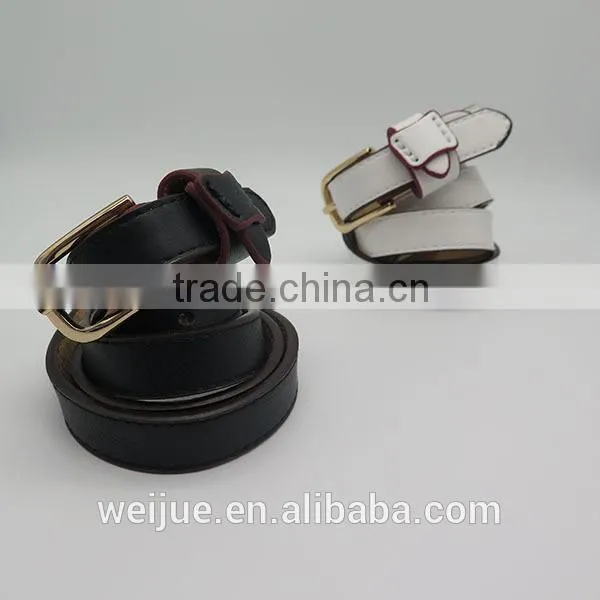Colorful Skinny Women Leather Belt photo-2
