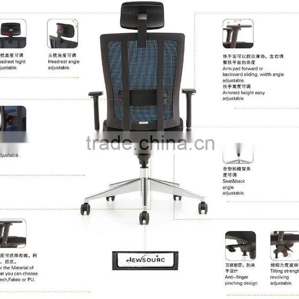 Sunshine Furniture Comfortable Best Ergonomic Office Chair Supplied by Manufacturer in Guangzhou Guangdong photo-6