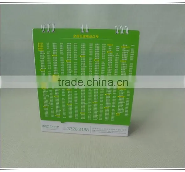 Hot Sale Business Desk Calendar Table Calendar Custom Printing OEM Service photo-3
