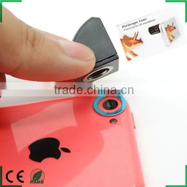 Universal Magnetic 90 Degree Turning Corner Periscope Lens for IPhone 4 4S 4G 5 5G 5S 5C Samsung Galaxy S2 I9100 S3 I9300 S4 photo-2