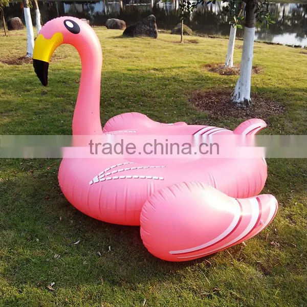 Giant Inflatable Swan Pool Float and Flamingo Pool Float photo-3