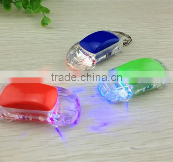 The Shape of Car Plastic Car/acrylic Key Chain photo-3