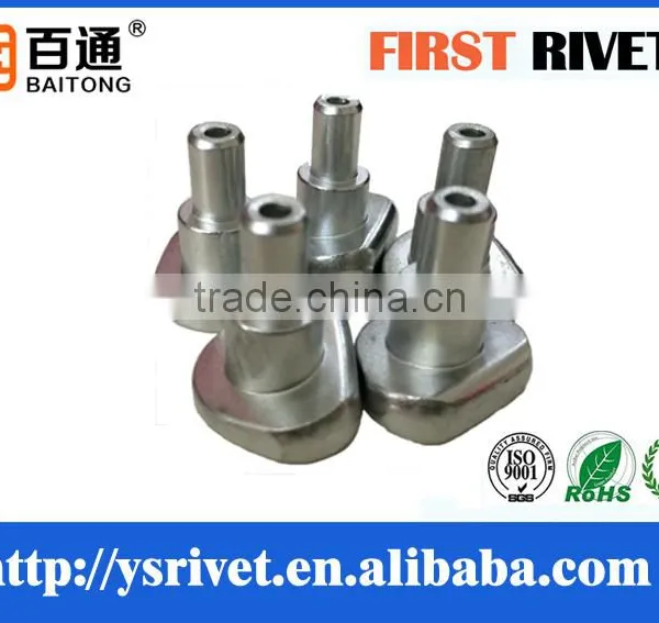11x24.5 White Zinc Color Semi Tubular Rivet Steel Rivet photo-2
