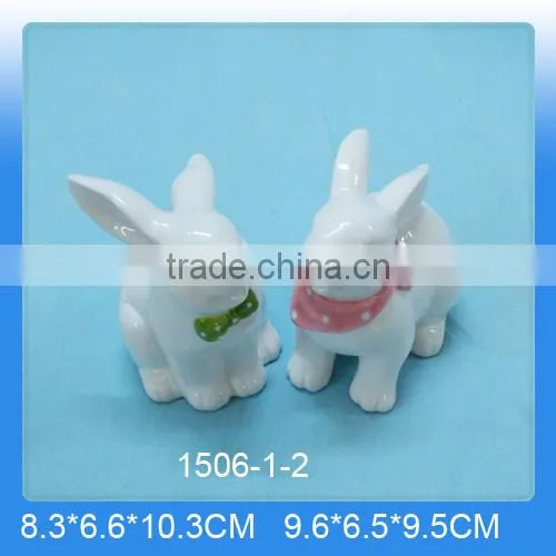 Handmade Home Decor Ceramic Rabbit Decoration,ceramic Rabbit Figurine,ceramic Rabbit Statue photo-6