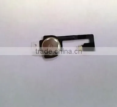 Cell Phone BLACK White Home Menu Button Flex Cable + Key Cap Assembly for Apple IPhone 4 4s photo-2