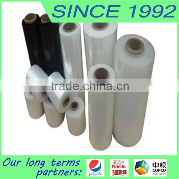 20 Micron Hand Grade PE Strech Film Pallet Shrink Wrap photo-2