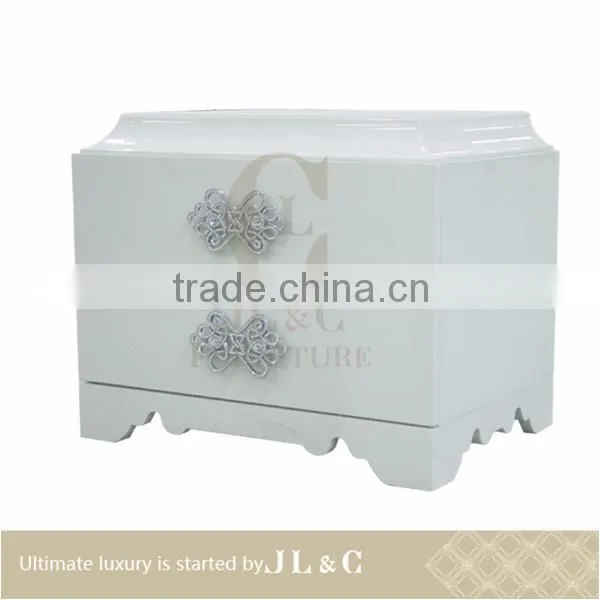 JB16-23 Nightstand With Solid Wood in Bedroom From JL&C Luxury Home Furniture Latest Designs 2016(China Supplier) photo-2