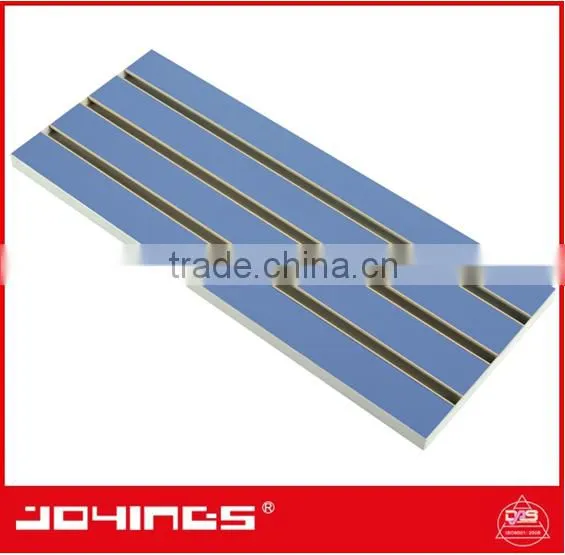 MDF Slatwall Melamine Panel With Aluminum Extrusion Inserts photo-2