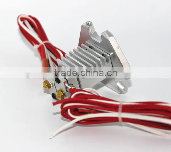 Factory Selling Delta Kossel 3D Printer Aluminum Cyclop Effector + Hot End Assembly Kit 1.75mm Filament for Kossel photo-5
