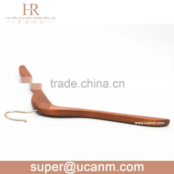 YCW-9300V Antique Inport Beech Wooden Clothes Hanger photo-4