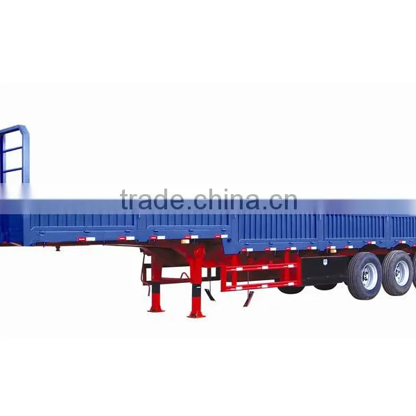 Shengrun Brand 3 Axle Side Wall Semi Trailer/ Cargo Trailer Manufacturer photo-6