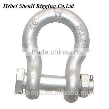 T8 Electric Galvanized Carbon Steel Bow Shackle photo-3