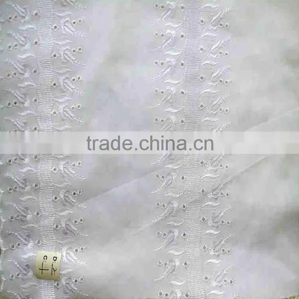 China Supplier T/C EMBROIDERY FABRIC 42"/43" photo-3