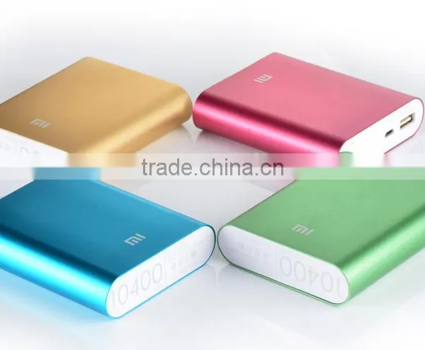 Certificated MI Protable Power Charger 10400mah,logo Customized Mobile Power Bank for Mobile Phone XTY-PL104 photo-2