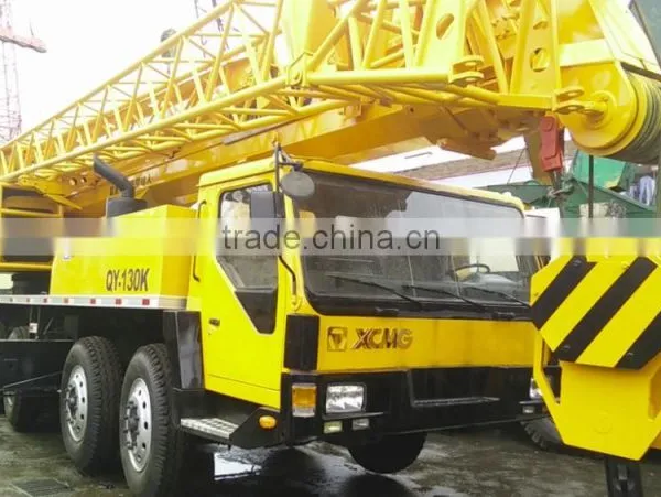 XCMG QY130K 130 Ton Used Wheel Crane Lifting Truck Crane