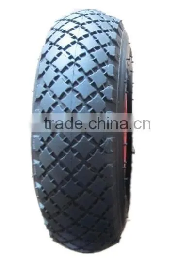 Rubber Wheels 3.00-4 10inch Wheelbarrow Rubber Tyre photo-2