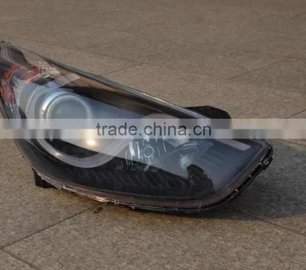 For Hyundai Tucson 2009/IX35 LED Head Lamp Modified/tuning/refit(Fit For:IX35/New Tucson 09)
