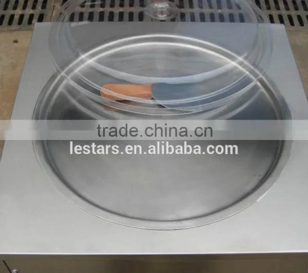 DHL Air Express to Door Worlwide Frozen Yogurt Rolls Fry Ice Cream Machine With Real Fruits photo-4