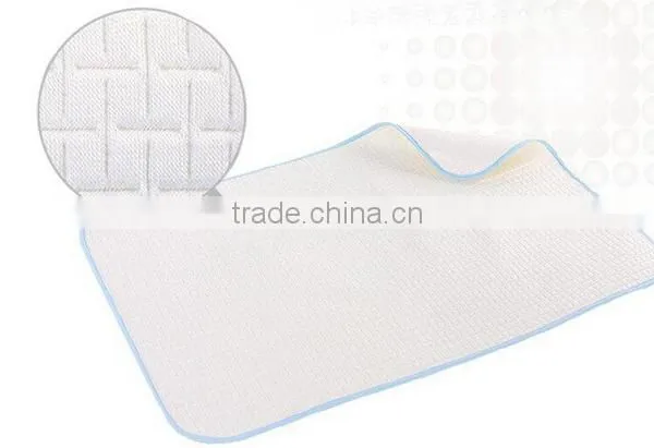 Trustworthy China Supplier Waterproof Three Small Monochrome Toweling Travel Changing Mat photo-5