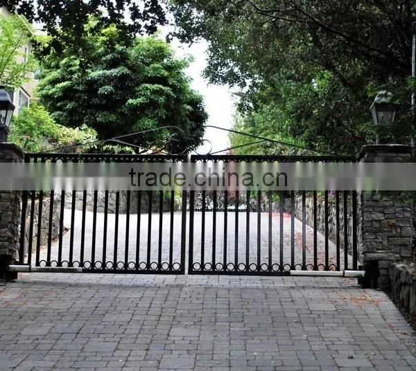 Wrought Iron Gate Designs for Schools, American Steel Door Entrance Steel Door Main Gate Design on Online Shopping photo-3