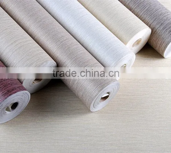 Water Proof One Color Wallpaper for Hotel Rooms photo-2
