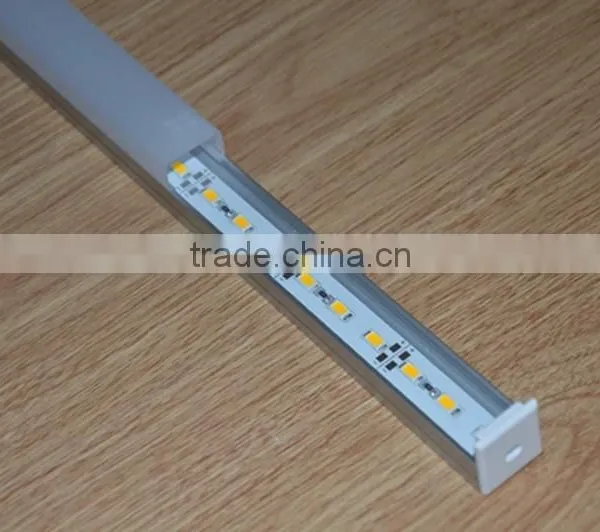 No Brackets Channel Fixing Square PC Cover Aluminum Profile Extrusion photo-4