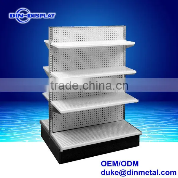 Supermarket Shop Fitting Commodity Shelving Metal Gondola Shelf photo-2
