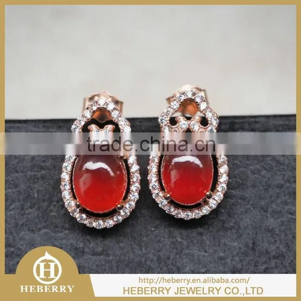 Precious Garnet Gemstone Earring Crystal Wholesale photo-6